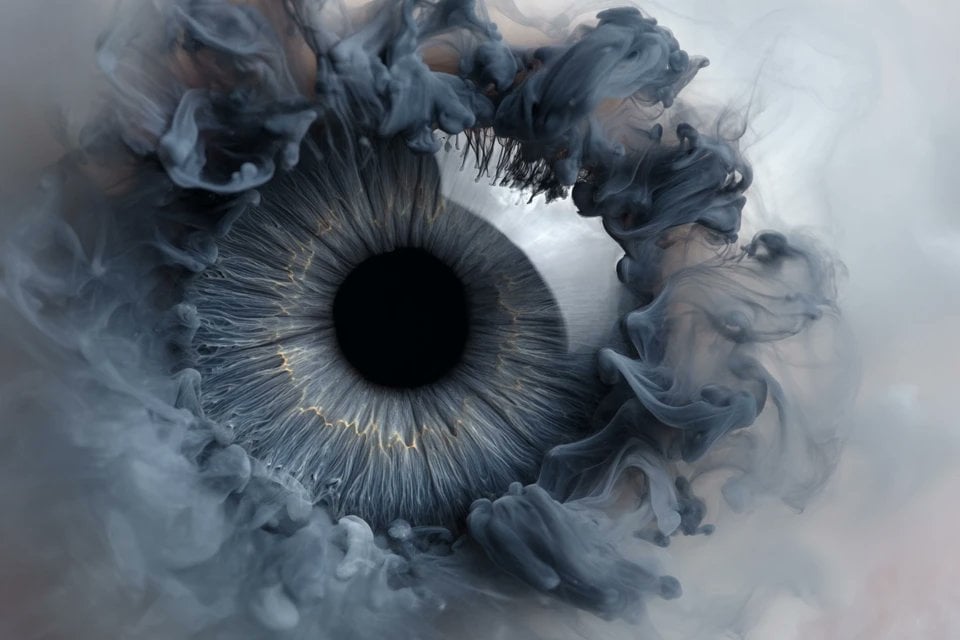 Abstract Ink Diffusion Fine Art · Amira Zairi