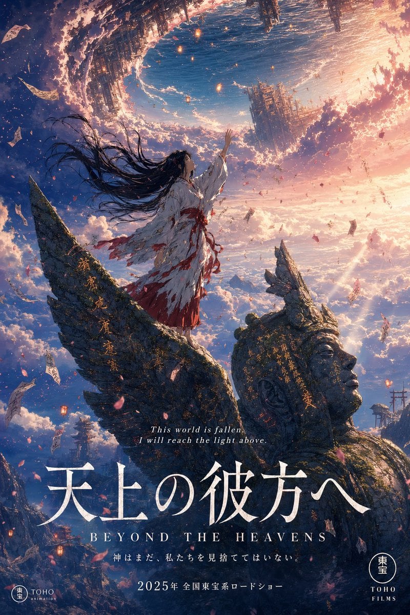 Anime Movie Poster Ghibli Shinkai Style · Oogie