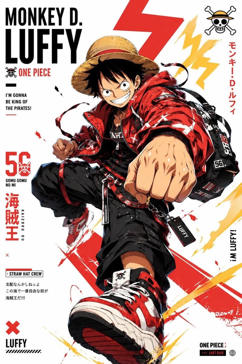 Anime Streetwear Character Poster · K
