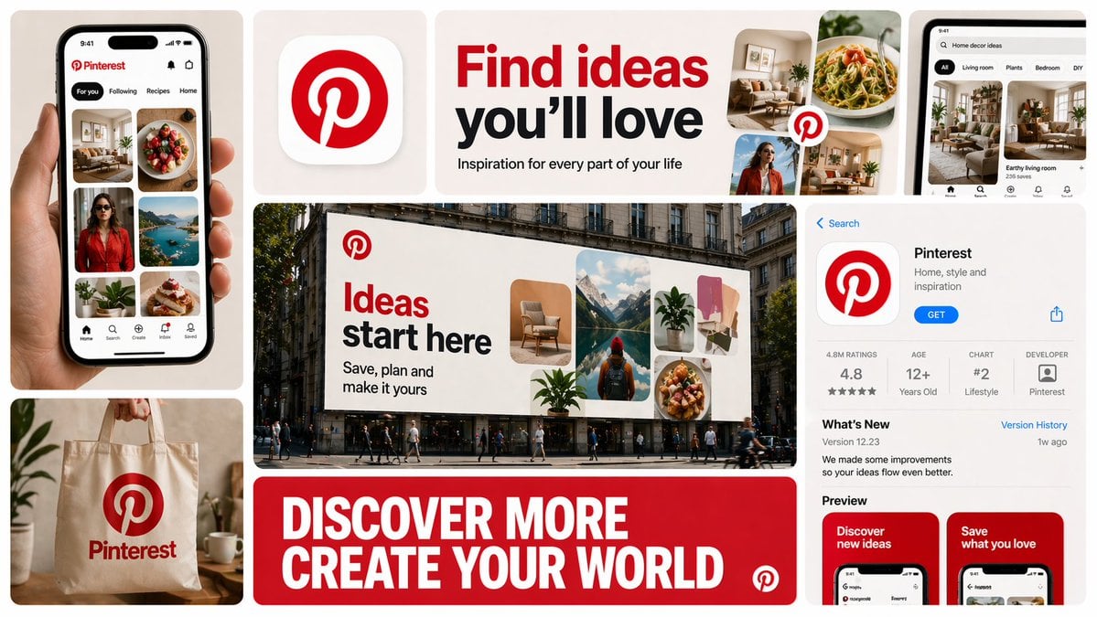 Bento Grid Brand Collage Template · AmirMušić