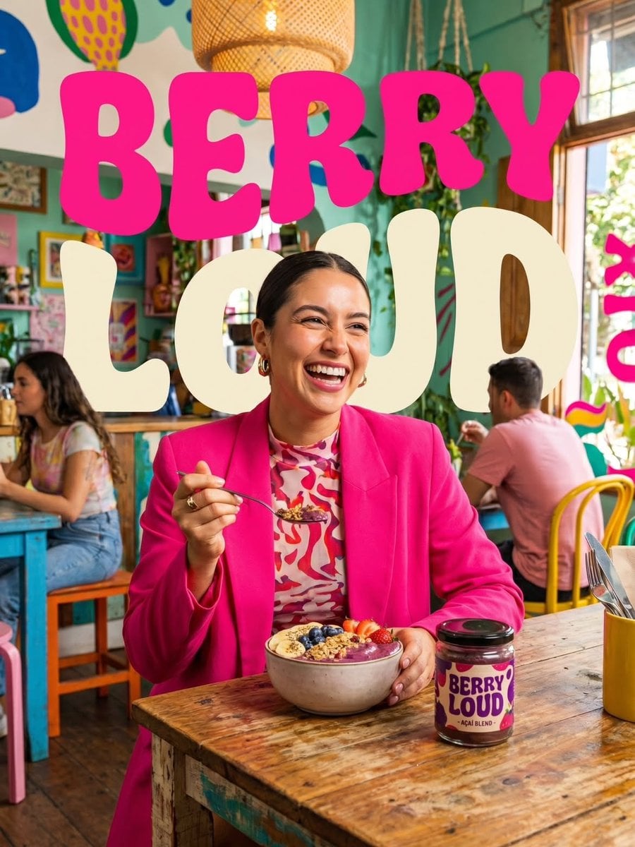 Berry Loud Acai Bowl Ad · Sairah