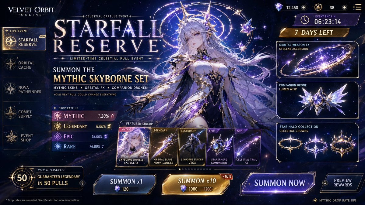 Celestial Atelier Digital Fashion Drop · LudovicCreator