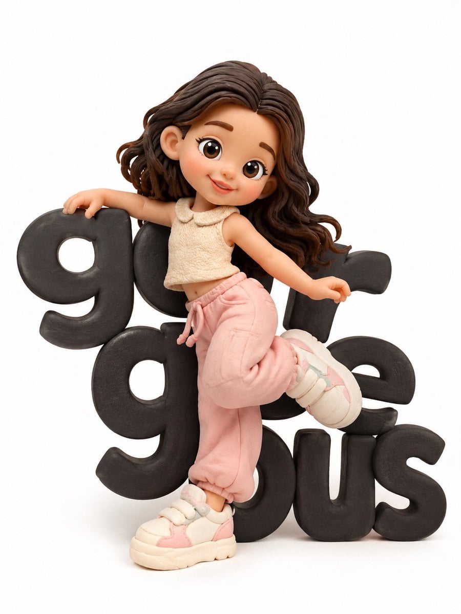 Cute Clay Character 3D Animation Style · Maverick | AI