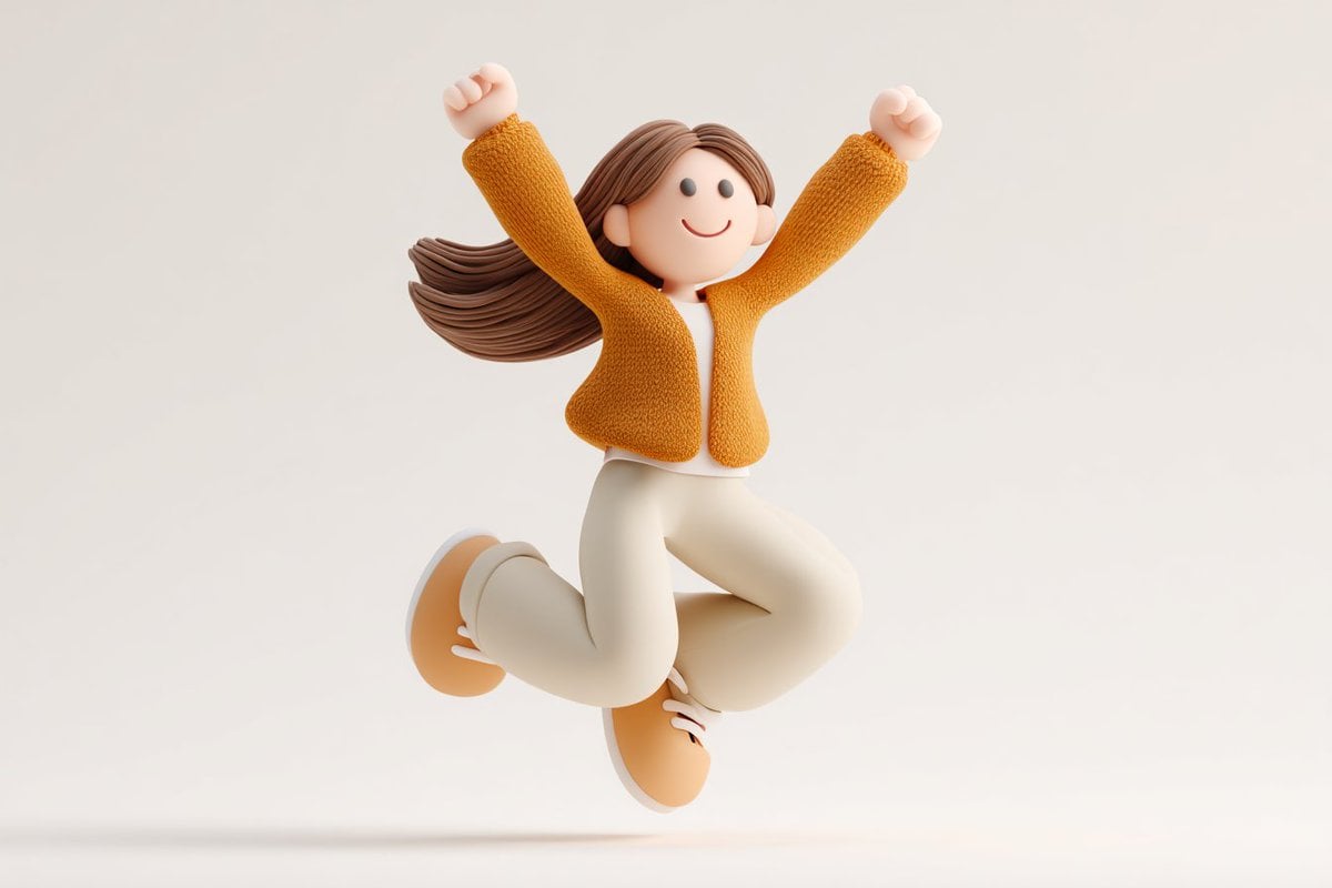 Cute Clay Icon Character Prompt · Amira Zairi