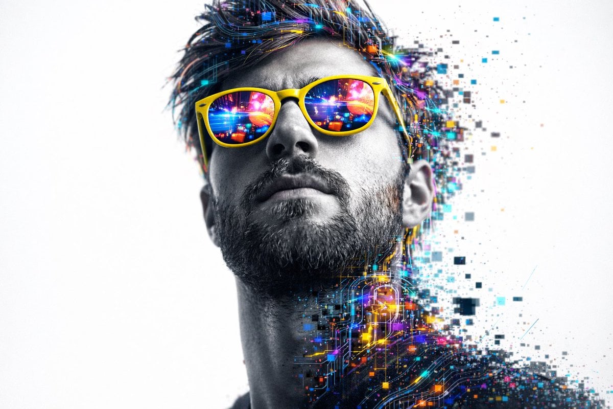 Cyberpunk Portrait AI Image Template · Duet | AI