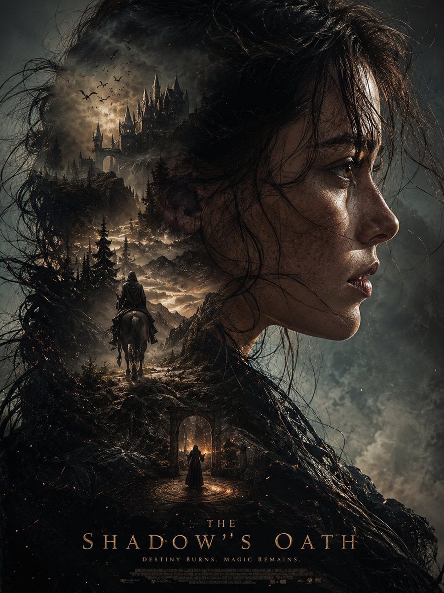 Dark Fantasy Cinematic Portrait Template · Zyrella