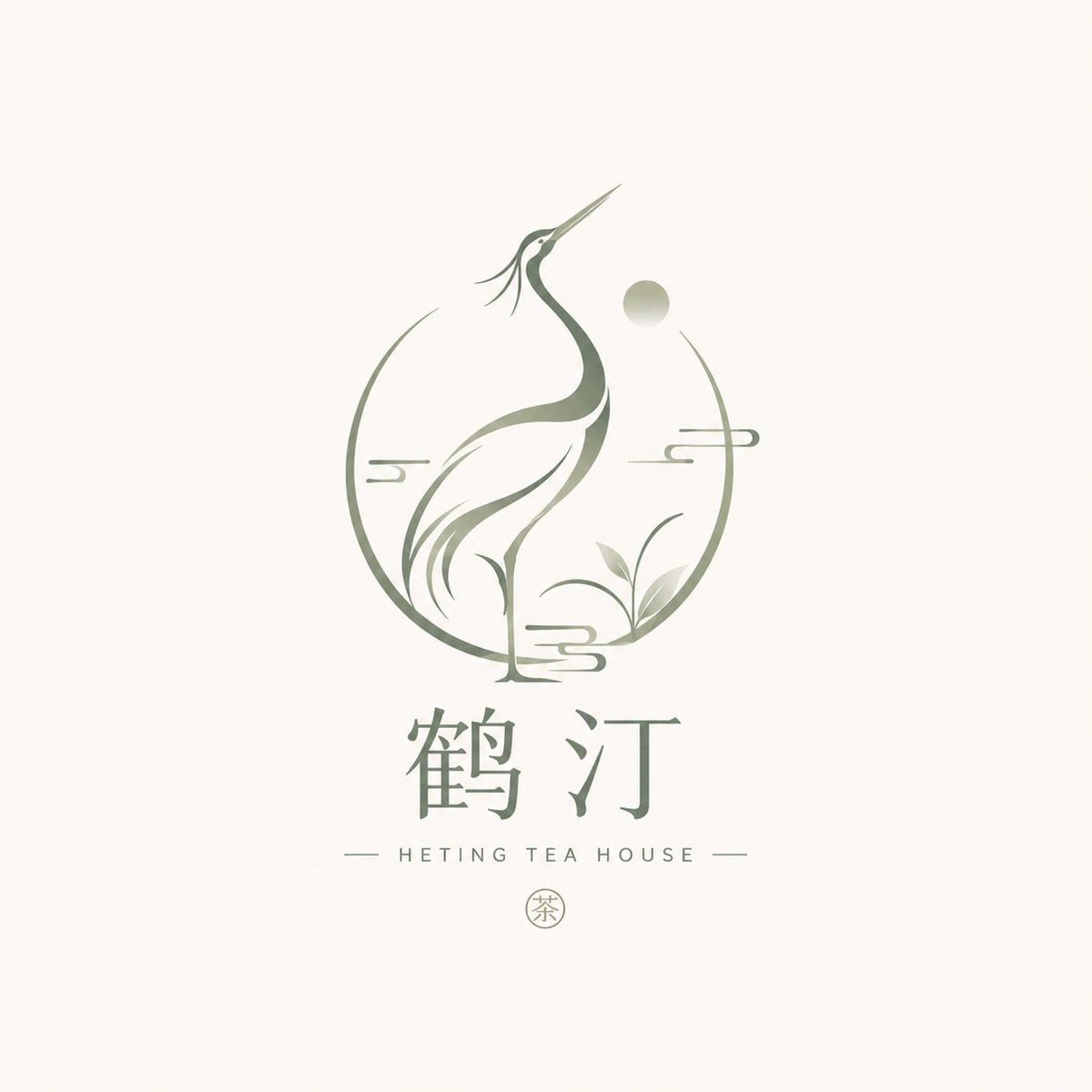 Elegant Animal Emblem Logo Design · Larus Canus