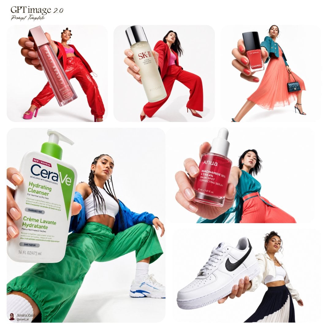 Fashion Product Photography Template · Amira Zairi