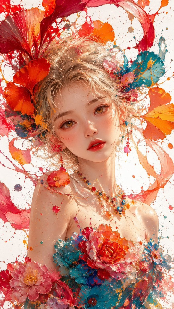 Impasto Oil Portrait Fairy Tale · Marcos