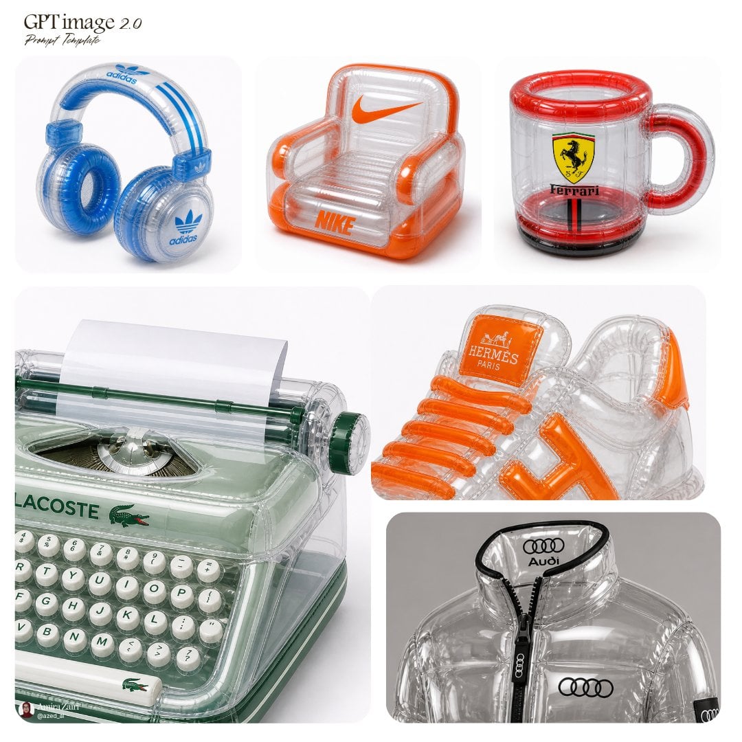 Inflatable Product Studio Photography · Amira Zairi