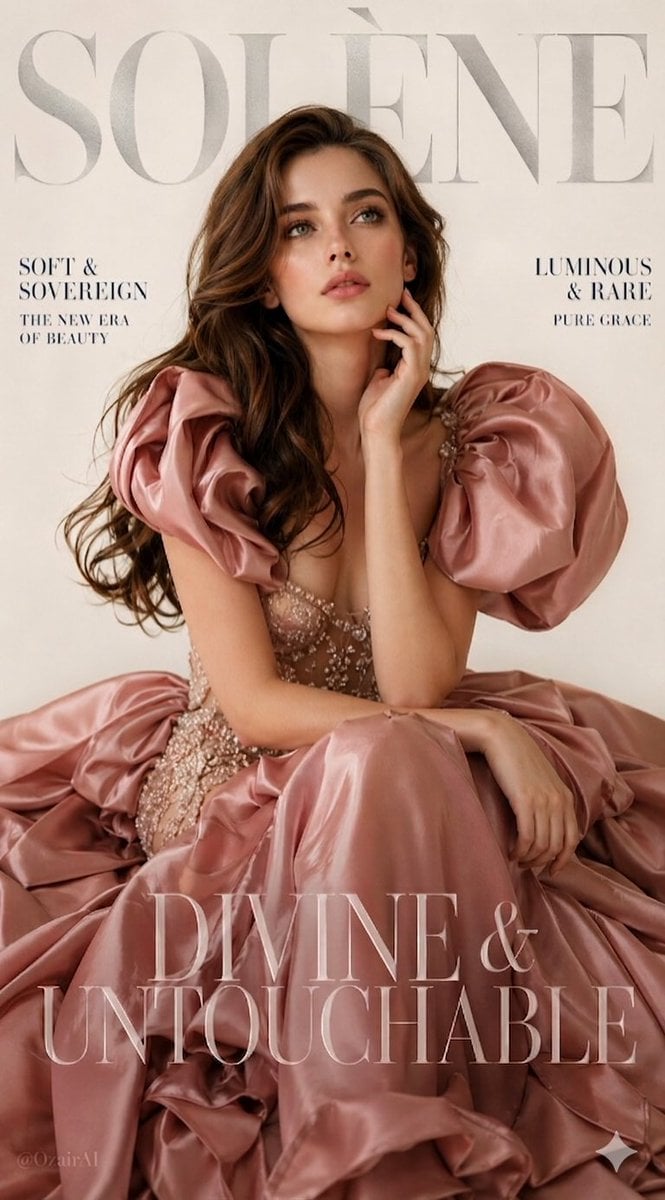 Luxury Fashion Magazine Cover Template · Ozair AI