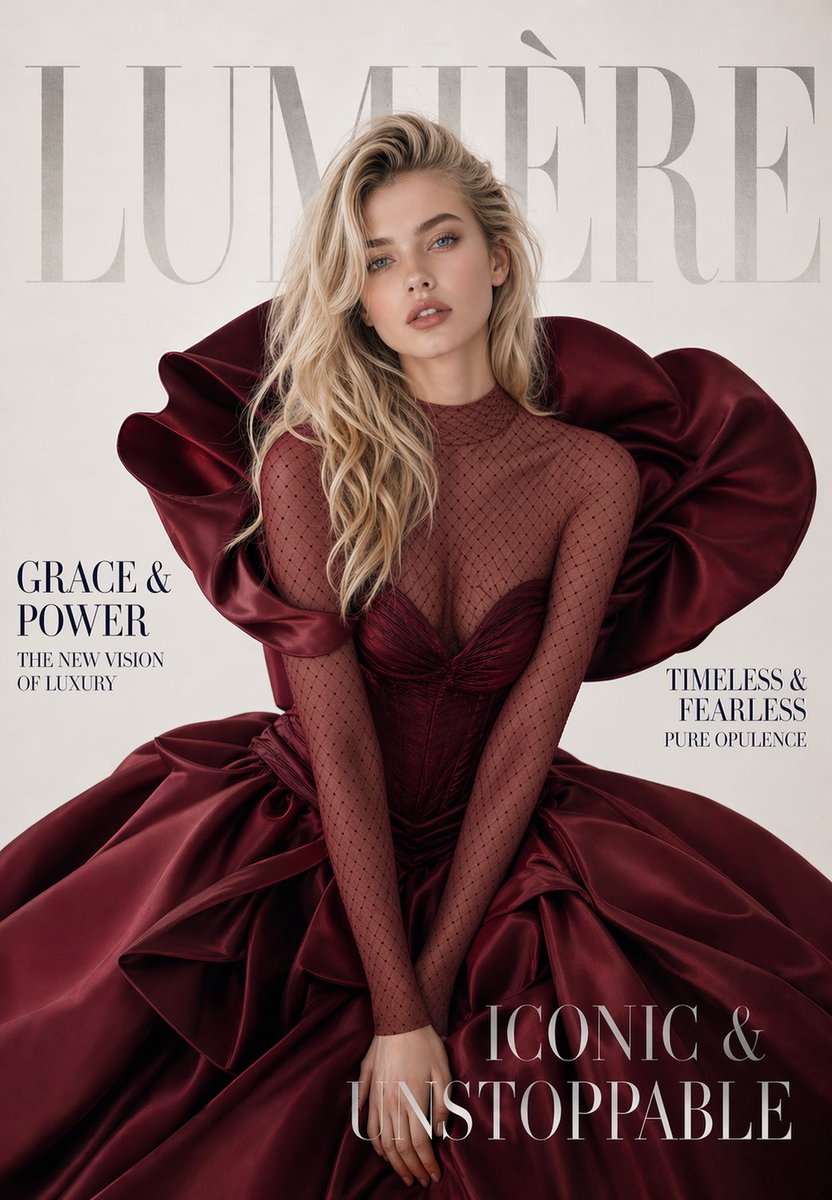 Luxury Magazine Cover AI Prompt · Ozair AI