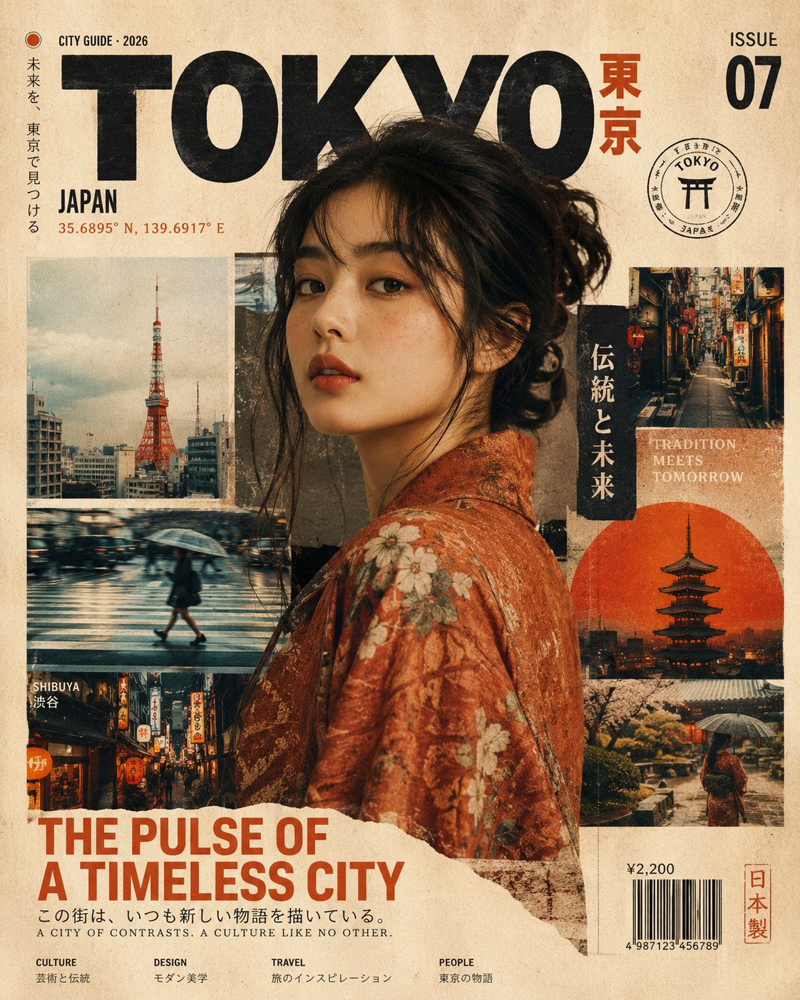 Luxury Magazine Cover Template · Eesha