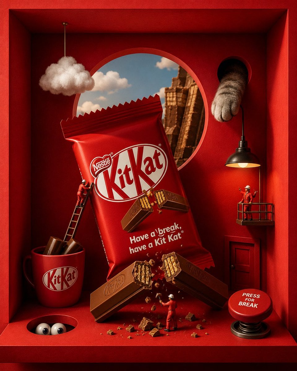 Luxury Surreal Diorama Product Ad · Mira