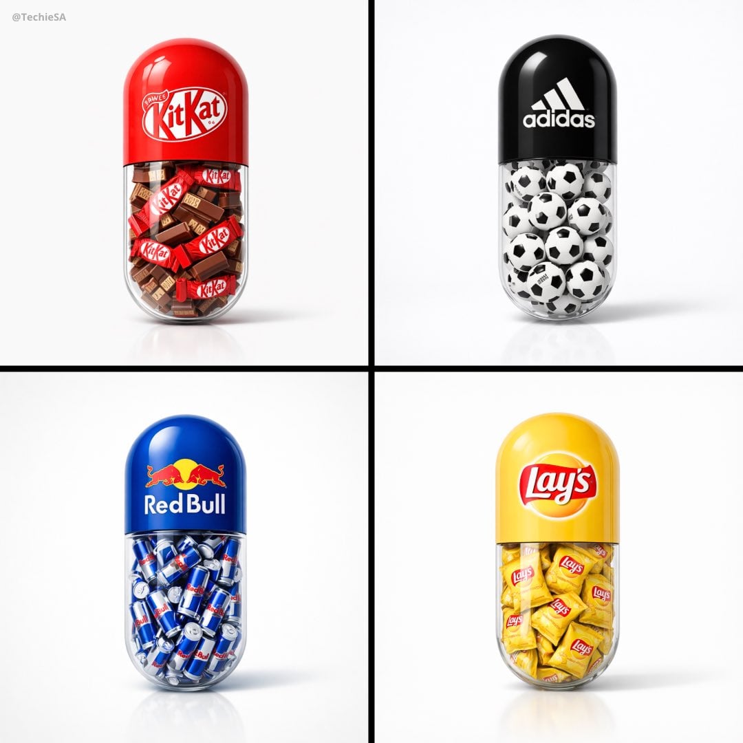 Minimal Pill Product Poster Template · TechieSA