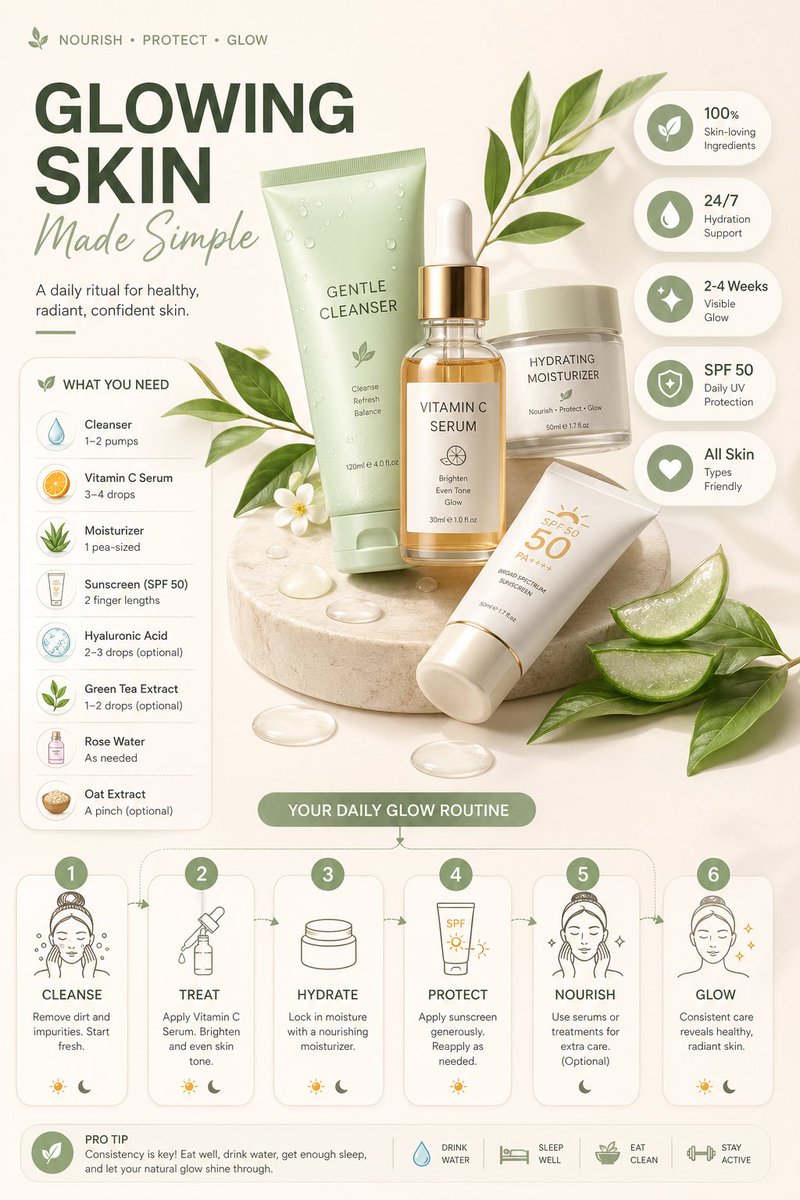 Modern Routine Infographic Template · TechieSA