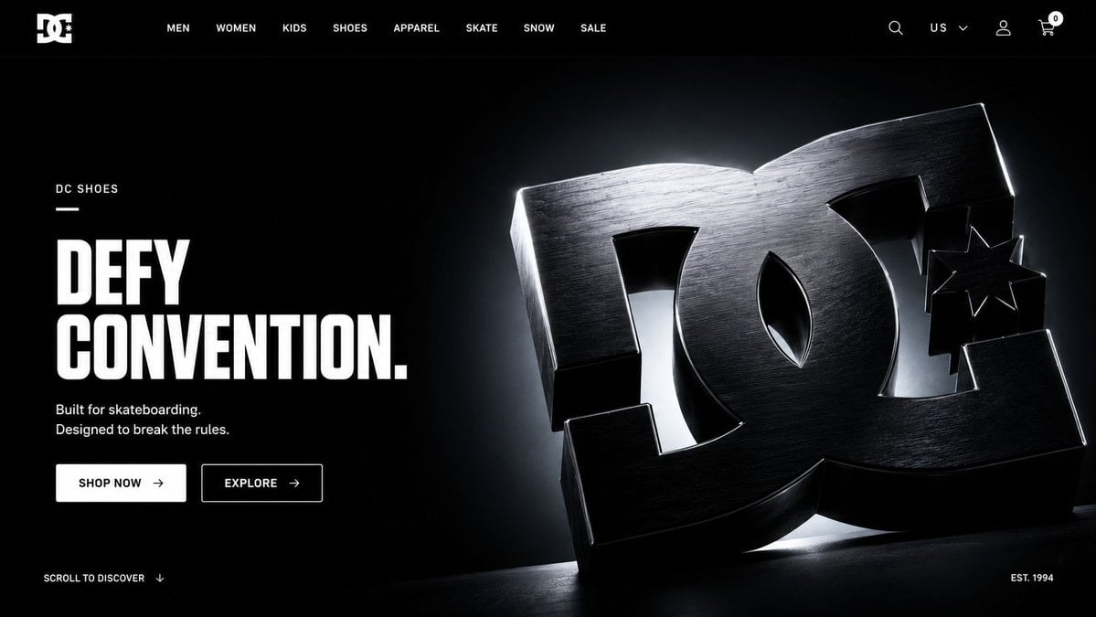 Photorealistic Brand Hero Website Template · AmirMušić