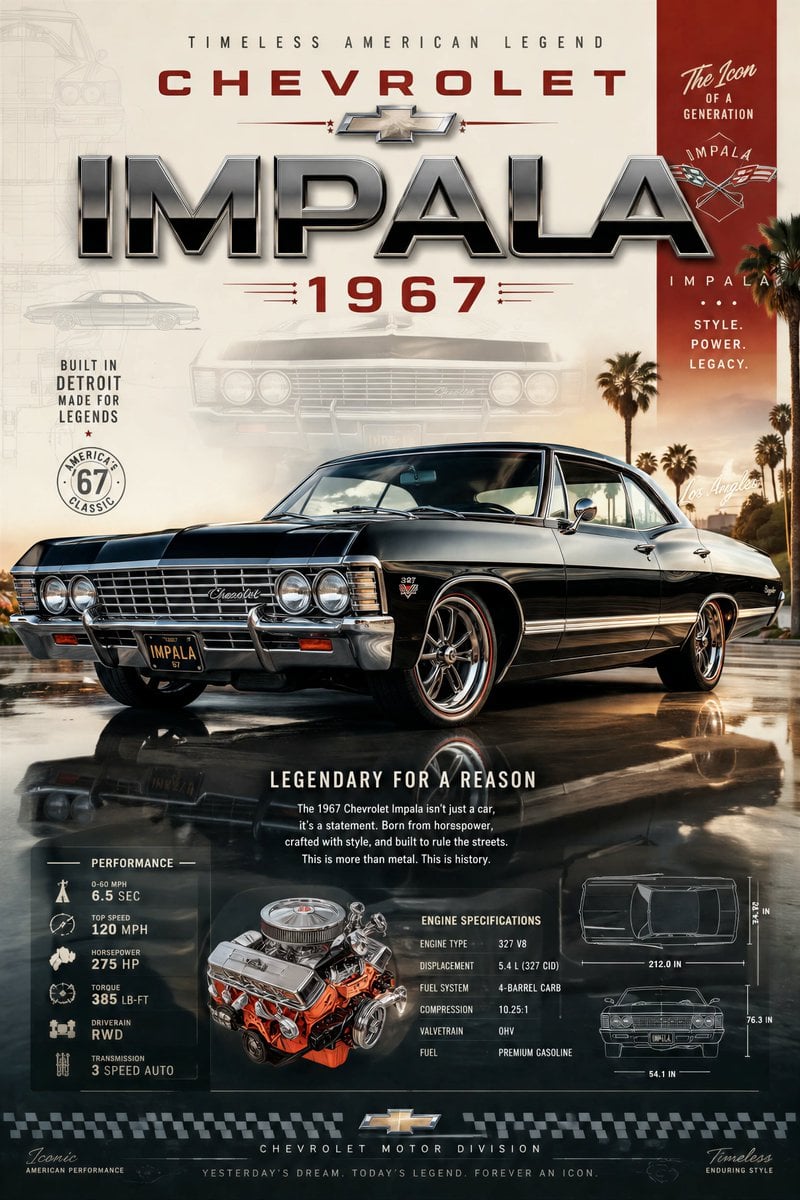 Premium Car Poster AI Prompt Template · Marcio Lima 利真 マルシオ 💎