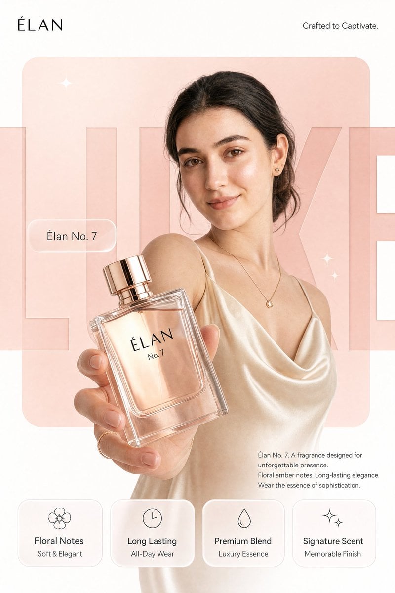 Premium Product Campaign Poster Template · Zara