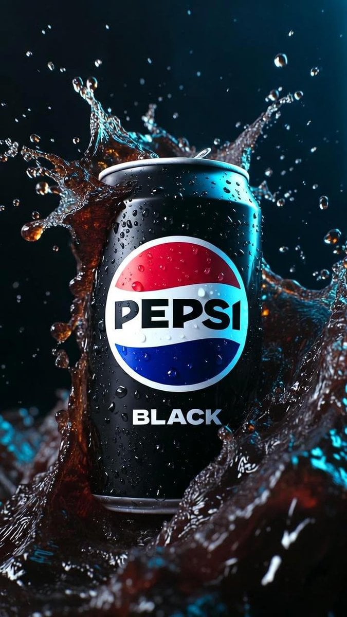Realistic Pepsi Black Can Ad · simeon-sanai