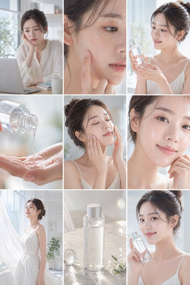 Skincare Commercial Storyboard Template · Zara
