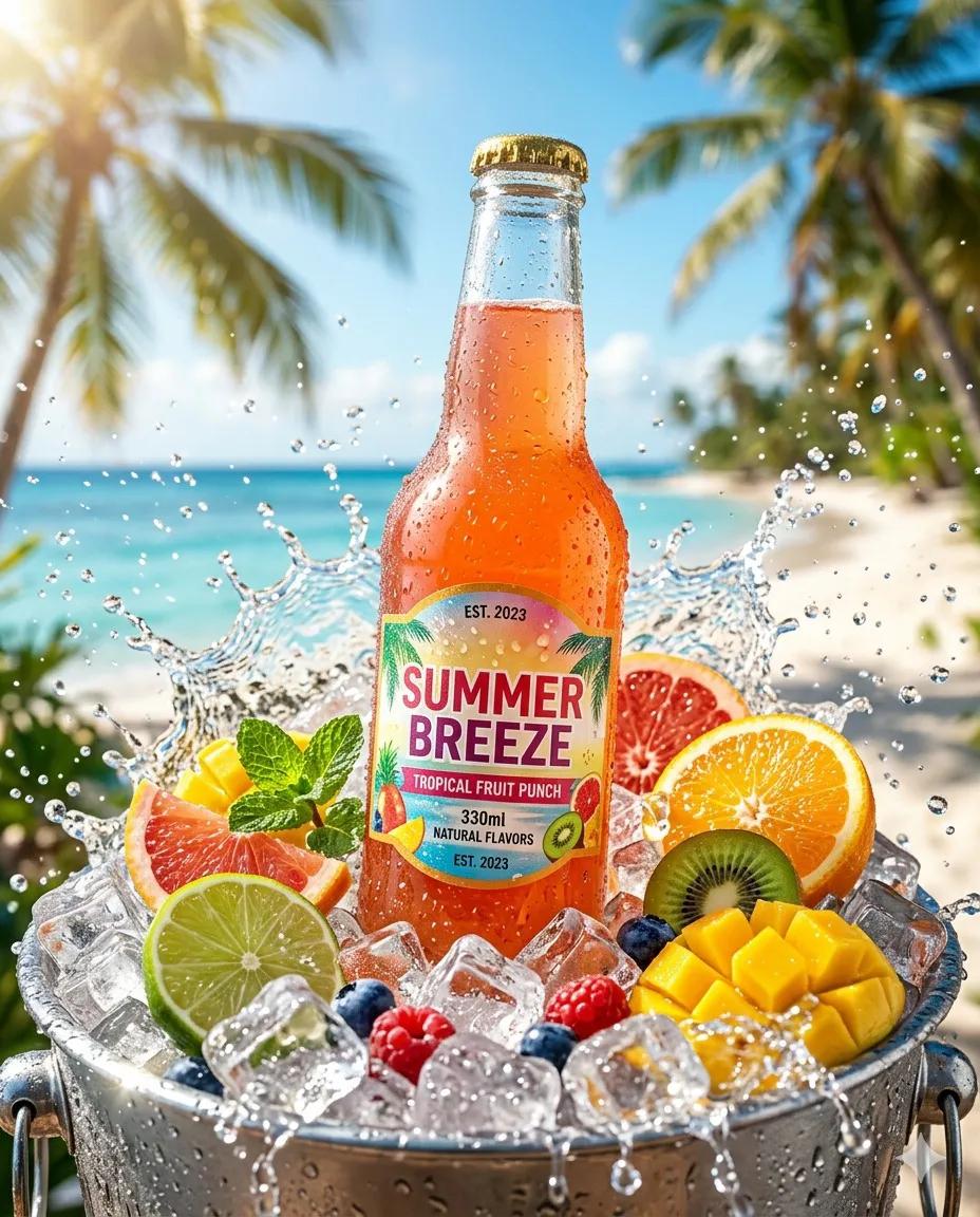 Summer Drink Product Photography Template · Calira